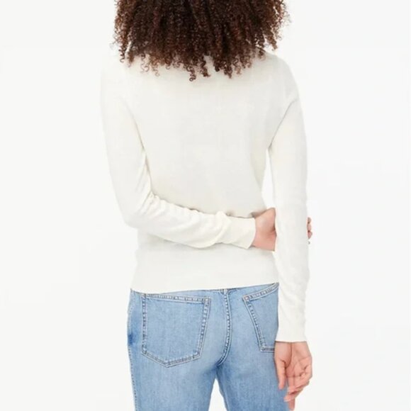 🤍✨ J.Crew Factory Machine-Washable Merino Wool-Blend Turtleneck (NEW WITH TAG) - Picture 4 of 5